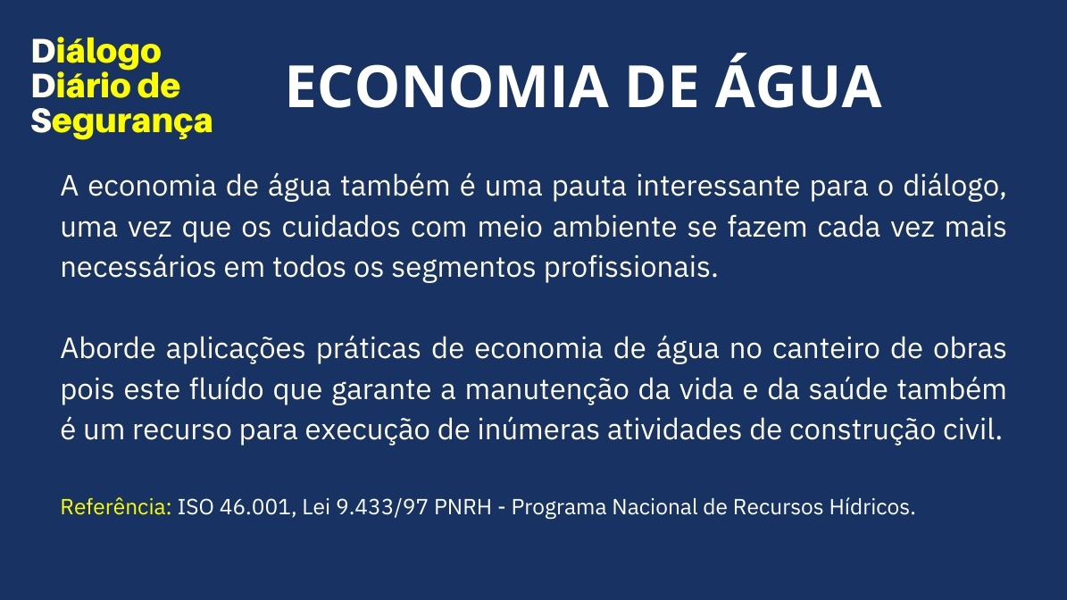 VIKON COMPLIANCE SST NR DDS - ECONOMIA DE ÁGUA