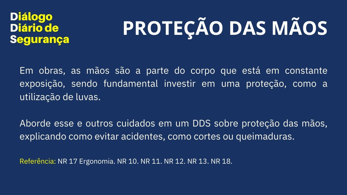 VIKON COMPLIANCE SST NR DDS - EPI LUVA SEGURANÇA DO TRABALHO PROTEÇÃO DAS MÃOS