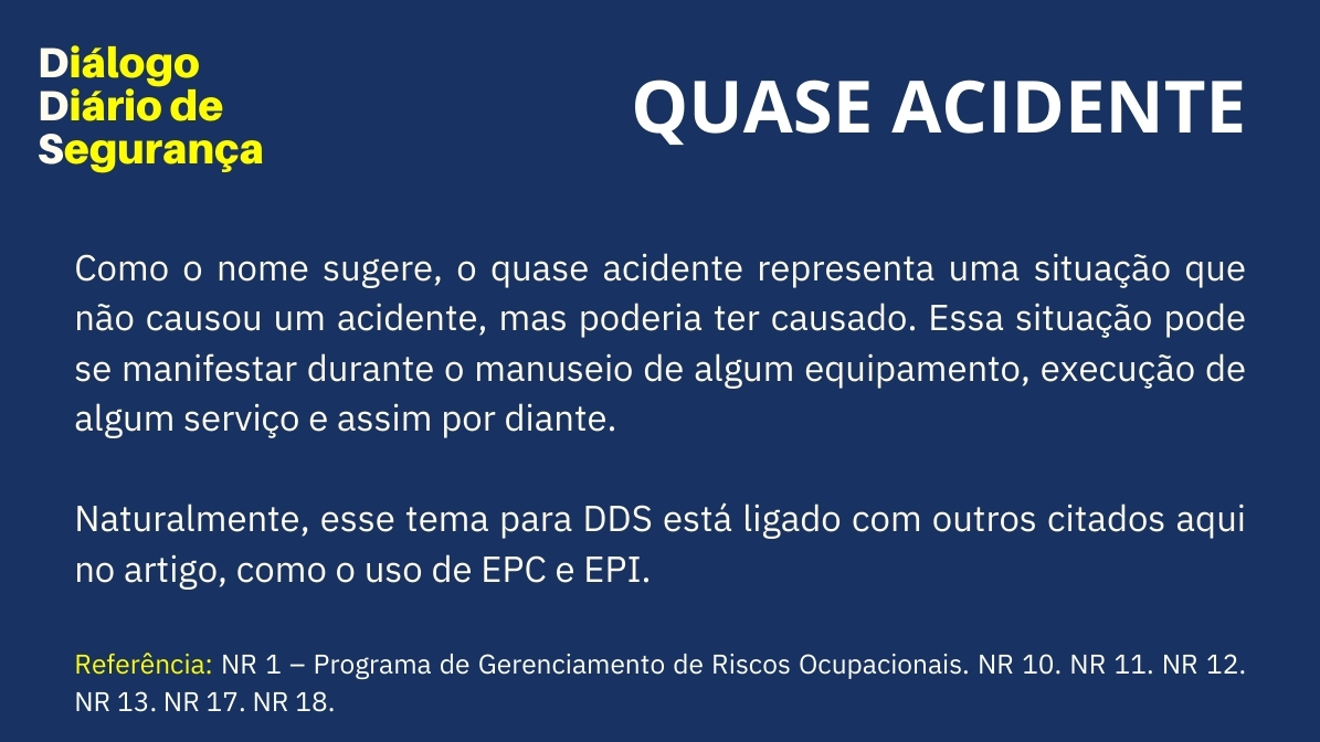 VIKON COMPLIANCE SST NR DDS - QUASE ACIDENTE - CAT - SEGURANÇA DO TRABALHO