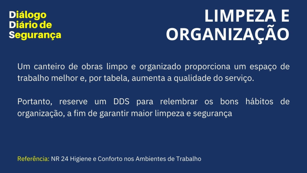 VIKON COMPLIANCE SST NR DDS LIMPEZA E ORGANIZACAO 5S SEGURANCA DO TRABALHO